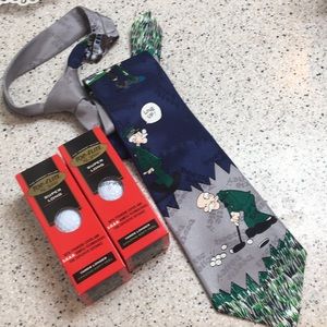 Beetle Bailey By Mort Walker Tie & Golf Balls